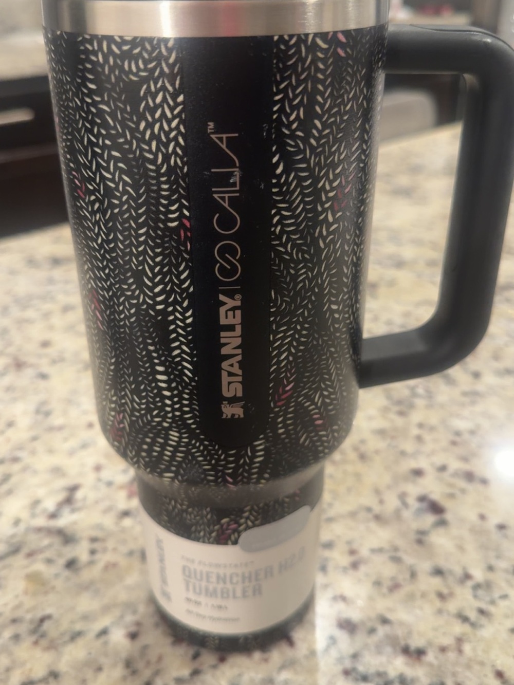 40oz Stanley Black Serpent Tumbler